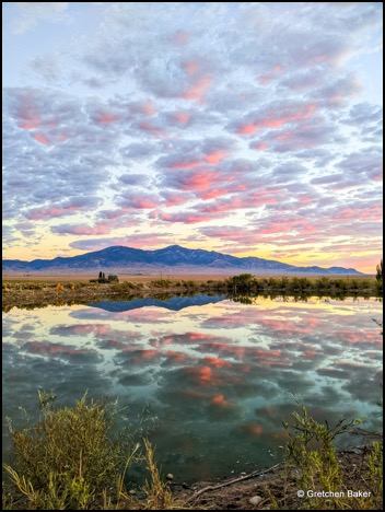 ethereal sunrise reflection